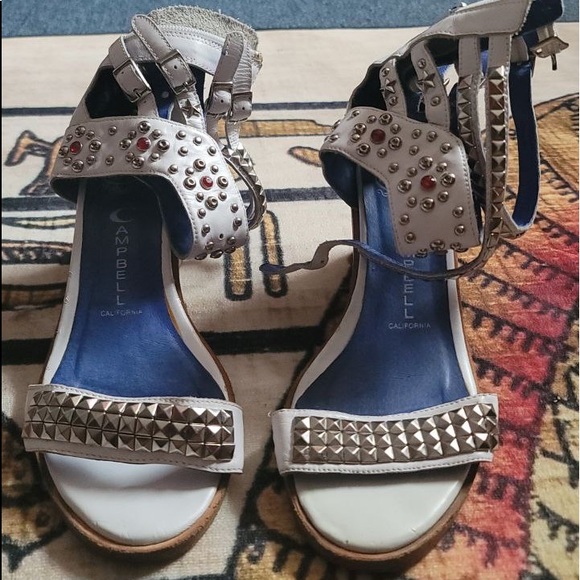 Jeffrey Campbell "Tamaya" Studded Embellished Sandal - Picture 5 of 7